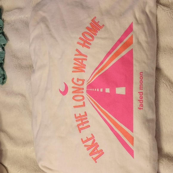 Faded Moon Tan Hoodie Medium - Picture 4 of 4